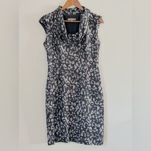 Classiques Entier Silk Blend Sheath Dress Size 8